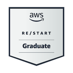AWS re/Start Graduate badge